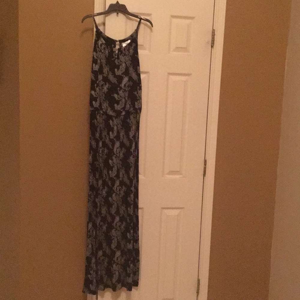 Black maxi dress !!!